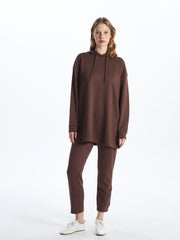 LCW Classic Plain Oversize Women Hoodie