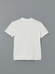 LCWAIKIKI Classic Ecru Stand Collar Women T-Shirt