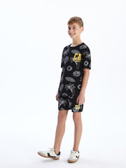 LCW Kids Crew Neck Boy T-Shirt