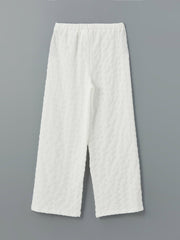 LCW Kids Elastic Waist Textured Girl Trousers