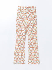 LCW Kids Elastic Waist Spanish Leg Girls Leggings