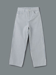 Adjustable Waist Elastic Girl Trousers