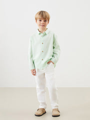 LCW Kids Basic Boy Shirt And Trousers 2-Pack