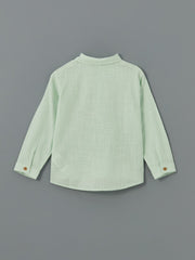 LCW Kids Basic Boy Shirt And Trousers 2-Pack