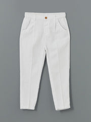 LCW Kids Basic Boy Shirt And Trousers 2-Pack