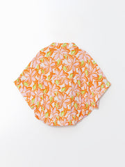 Loose Fit Viscose Tied Girls Shirt