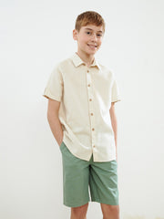 LCW Kids Linen Blend Boy Shirt