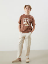 LCW Kids Elastic Waist Linen Blend Boy Cargo Trousers