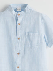 LCW Kids Striped Collar Boy Shirt