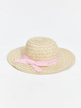 LCW Baby Baby Girl Straw Fedora Hat