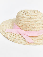 LCW Baby Baby Girl Straw Fedora Hat