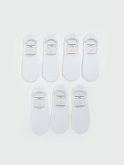 LCW ACCESSORIES White Men Ballerina Socks 7 Pack