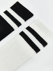 Striped Girls Knee High Socks 2-Pack