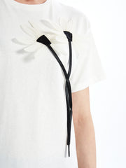 Crew Neck Floral Women T-Shirt