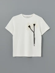 Crew Neck Floral Women T-Shirt