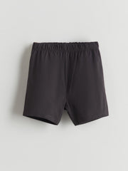 LCW Baby Crew Neck Baby Girl Shorts Pajama Set 2-Piece