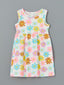 LCW Kids Crew Neck Floral Girls Cotton Dress