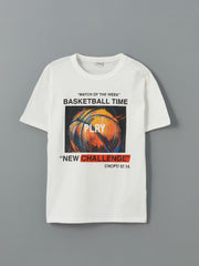 LCW Kids Crew Neck Boy T-Shirt