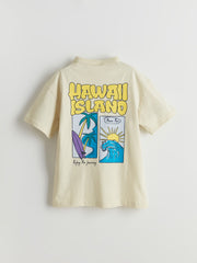 LCW Kids Crew Neck Boy T-Shirt