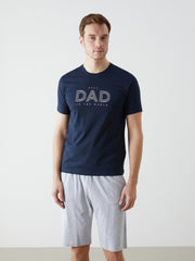 Lc Waikiki Standard Pattern Men Shorts Pajama Set