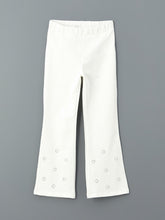 LCW Kids Elastic Waist Stoned Spanish Leg Girls Leggings