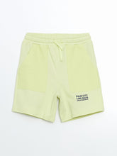 LCW Kids Green Elastic Waist Boy Shorts