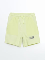 LCW Kids Green Elastic Waist Boy Shorts