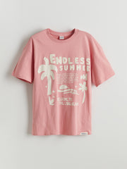 LCW Kids Crew Neck Boy T-Shirt