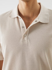 Xside Polo Collar Short Sleeve Men T-Shirt