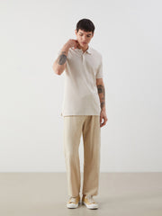 Xside Polo Collar Short Sleeve Men T-Shirt