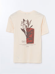 Xside Crew Neck Printed Combed Cotton Men T-Shirt