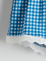 LCW Kids Elastic Waist Crinkle Girls Shorts