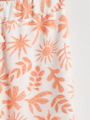 LCW Kids Elastic Waist Girls Capri