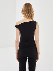 LCW Vision Boat Neck Women Blouse