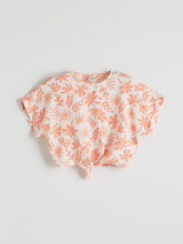 LCW Kids Crew Neck Floral Girl Blouse