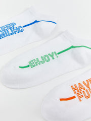 LCW Kids Patterned BoyS Ankle Socks 5-Pack