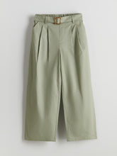 LCW Kids Elastic Waist Pleated Girls Trousers