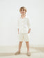 LCW Kids Elastic Waist Boy Pocket Linen Shorts