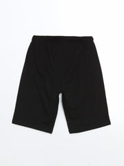 LCW Kids Crew Neck Boy Shorts Pajama Set