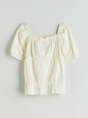 LCW Kids Square Neck Girls T-Shirt