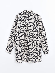 LCW Modest Patterned Women Shirt Tunic
