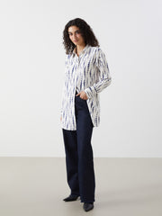 LCW Modest Patterned Women Shirt Tunic