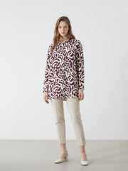 LCW Modest Patterned Women Shirt Tunic
