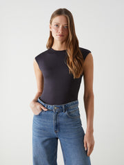 LCW Vision Crew Neck Stoned Women Bodysuit