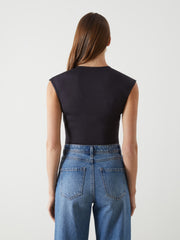 LCW Vision Crew Neck Stoned Women Bodysuit