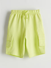 LCW Kids Elastic Waist Pocket Boy 2 Thread Shorts
