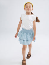 LCW Kids Elastic Waist GirlS Jean Skirt