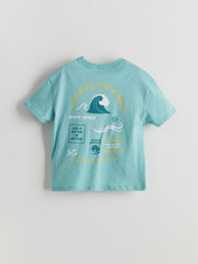 LCW Kids Crew Neck Printed BoyS T-Shirt