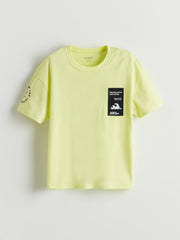 LCW Kids Crew Neck Printed BoyS T-Shirt