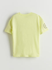 LCW Kids Crew Neck Printed BoyS T-Shirt